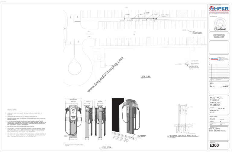 Nationwide EV charging design services​